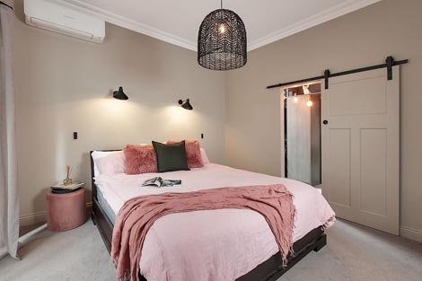 Master Bedroom with Ensuite - Stunning Home Renovations Project from High Level Renovations